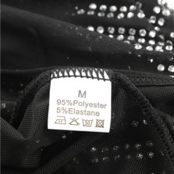 RELISTED Rhinestone Cowgirl Bodysuit Jeweled - Picture 5 of 13